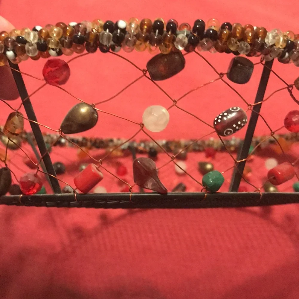 Beaded Basket